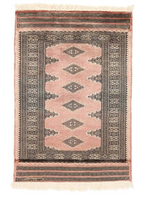  Orientalischer Pakistan Buchara 3Ply Teppich 78X115 Braun/Orange Wolle, Pakistan Carpetvista