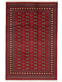  Pakistan Bokhara 2Ply Tepih 197X299 Vuneni Tamno Crvena/Crna Sag Carpetvista