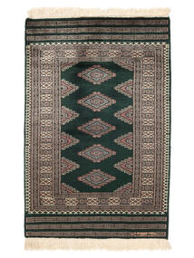 Dywan Orientalny Pakistański Bucharski 2Ply 79X120 Czarny/Brunatny (Wełna, Pakistan )