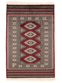  Oosters Pakistan Bokhara 2Ply Vloerkleed 76X119 Bruin/Zwart Wol, Pakistan Carpetvista