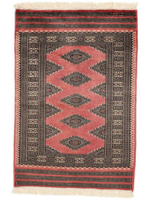  Pakistan Bukhara 3Ply Covor 77X112 Lână Negru/Dark Red Mic Carpetvista