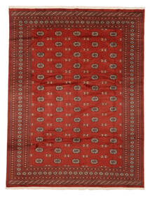  Pakistan Bokhara 2Ply Rug 277X366 Wool Dark Red/Brown Large Carpetvista