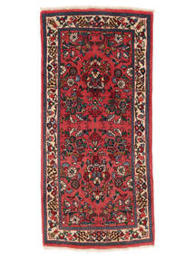  Persian Lillian Rug 65X142 Dark Red/Black Carpetvista