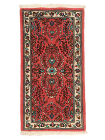  Lillian Tappeto 64X125 Persiano Di Lana Rosso Scuro/Nero Piccolo Carpetvista