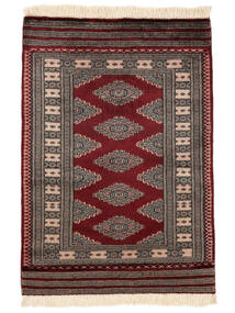  Orientalsk Pakistan Bokhara 3Ply Teppe 78X115 Svart/Brun Ull, Pakistan Carpetvista