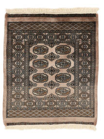  Oriental Pakistan Bokhara 3Ply Rug 78X90 Brown/Black Wool, Pakistan Carpetvista