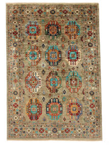 Ziegler Ariana Teppich 178X253 Braun/Dunkelgelb Wolle, Afghanistan Carpetvista