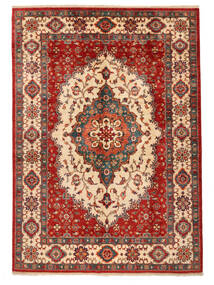  Kazak Ariana Covor 173X241 Lână Dark Red/Bej Carpetvista