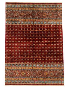  176X248 Gestreept Shabargan Vloerkleed Wol, Carpetvista