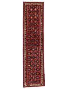 Tappeto Hosseinabad Fine 73X288 Passatoie Rosso Scuro/Nero (Lana, Persia/Iran)