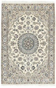  Orientalischer Nain 9La Teppich 98X150 Beige/Dunkelgelb Wolle, Persien/Iran