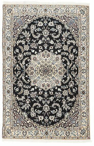  Persian Nain 9La Rug 97X150 Black/Dark Yellow (Wool, Persia/Iran)