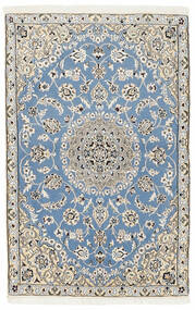 Alfombra Nain 9La 86X133 Azul Oscuro/Beige (Lana, Persia/Irán)