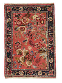 Alfombra Oriental Sarough Fine 72X100 Rojo Oscuro/Negro (Lana, Persia/Irán)