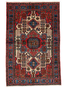  133X204 Medaljong- Lite Nahavand Old Teppe Ull, Carpetvista