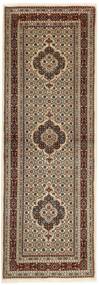 Moud Rug Rug 82X237 Runner
 Brown/Black Wool, Persia/Iran