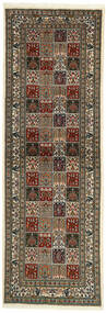 82X246 Moud Orientalisk Hallmatta Brun/Svart (Ull, Persien/Iran)