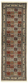 80X242 Moud Rug Oriental Runner
 Brown/Black (Wool, Persia/Iran)