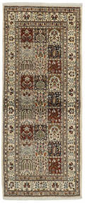 Alfombra Oriental Moud 80X193 De Pasillo Marrón/Negro (Lana, Persia/Irán)