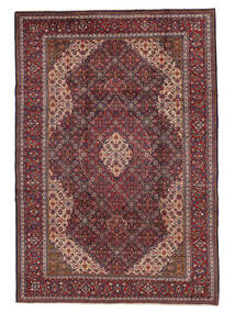 Tappeto Orientale Saruk Fine 213X313 Rosso Scuro/Nero (Lana, Persia/Iran)