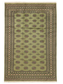  Pakistan Bokhara 2Ply Rug 199X299 Dark Green/Dark Yellow Carpetvista