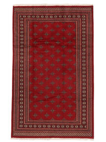  Pakistan Bukhara 2Ply Covor 198X315 Lână Dark Red/Negru Carpetvista