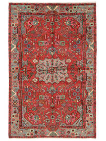  157X242 Medallion Small Nahavand Old Rug Wool, Carpetvista