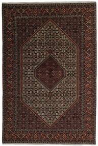 198X305 Bidjar Teppich Orientalischer Schwarz/Braun (Wolle, Persien/Iran)