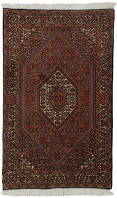 85X142 Tappeto Orientale Bidjar Nero/Rosso Scuro (Lana, Persia/Iran)