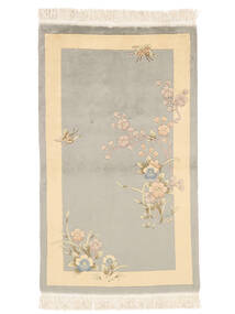  China 90 Line Alfombra 91X152 De Lana Beige/Amarillo Pequeño Carpetvista