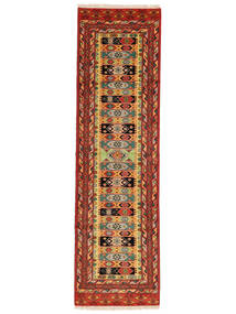 Tappeto Persiano Turkaman 88X302 Passatoie Rosso Scuro/Arancione (Lana, Persia/Iran)