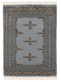  63X85 Medalion Mic Pakistan Bukhara 2Ply Covor Lână, Carpetvista