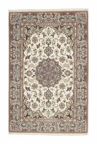 Isfahan Silkerenning Teppe 107X162 Brun/Beige Ull, Persia/Iran