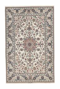  Persian Isfahan Silk Warp Rug 110X173 Brown/Grey