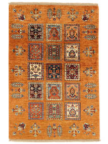  86X128 Shabargan Rug Brown/Orange Afghanistan Carpetvista