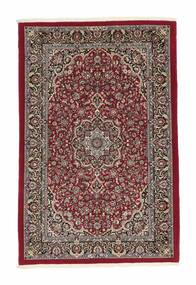  Qum Sherkat Farsh 113X165 Persischer Wollteppich Braun/Dunkelrot Klein