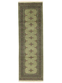  79X251 Medallion Piccolo Pakistan Bukara 2Ply Tappeto Lana, Carpetvista