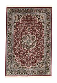 Tappeto Orientale Ilam Sherkat Farsh Di Seta 102X155 Marrone/Nero (Lana, Persia/Iran)