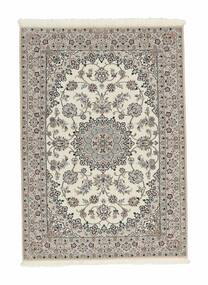 Nain 6La Rug 102X145 Brown/Dark Grey Wool, Persia/Iran