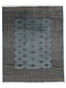  Orientalischer Pakistan Buchara 2Ply Teppich 203X252 Schwarz/Dunkelblau Wolle, Pakistan Carpetvista