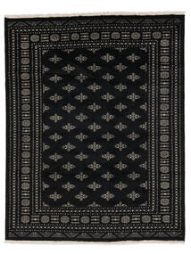 Alfombra Oriental Pakistan Bukara 2Ply 202X256 Negro/Amarillo Oscuro (Lana, Pakistán)