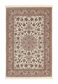  104X160 Medallion Small Isfahan Silk Warp Rug Wool