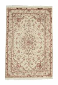 Tabriz 50 Raj Rug 100X150 Brown/Orange Wool, Persia/Iran