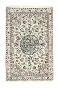  Orientalisk Nain 9La Sherkat Farsh Matta 100X155 Beige/Grå Ull, Persien/Iran