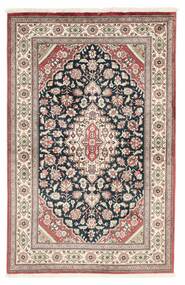 Tappeto Qum Di Seta 77X119 Marrone/Beige (Seta, Persia/Iran)