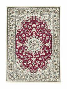  82X112 Nain 6La Rug Dark Red/Dark Yellow Persia/Iran