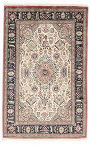 75X116 Qum Silk Rug Oriental Brown/Beige (Silk, Persia/Iran)