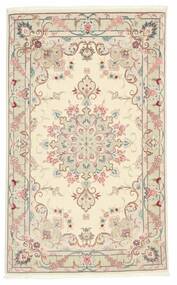  Oosters Tabriz 50 Raj Vloerkleed 75X126 Beige/Bruin Wol, Perzië/Iran