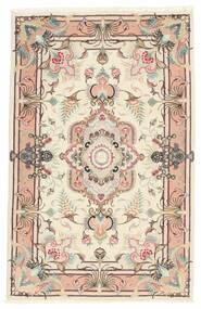  Tabriz 50 Raj 80X120 Persisk Ullteppe Brun/Beige Lite