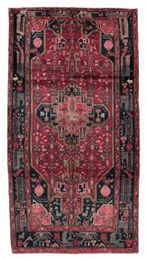  Persan Hamadan Covor 160X300 Negru/Dark Red